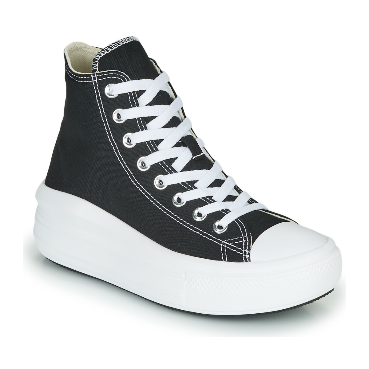 Converse – CHUCK TAYLOR ALL STAR MOVE CANVAS HI – Noir