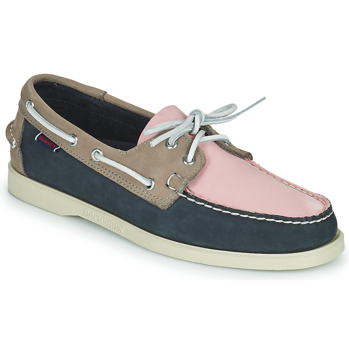 Sebago – PORTLAND ARCHIVE – Bleu / Gris / Rose