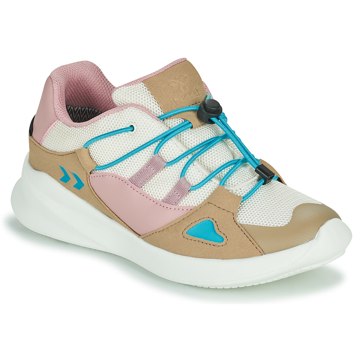 hummel – BOUNCE RUNNER TEX JR – Beige / Rose