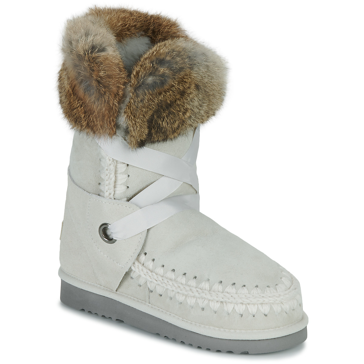 Mou – ESKIMO LACE FUR – Beige