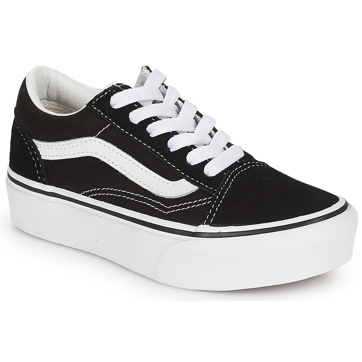 Vans – OLD SKOOL PLATFORM – Noir / Blanc