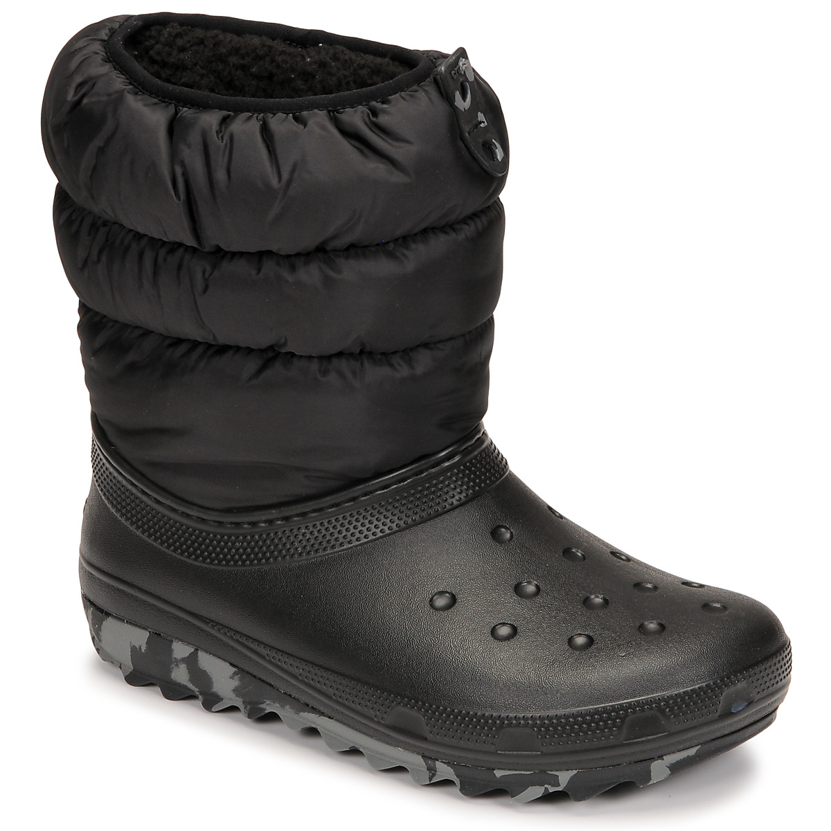 Crocs – CLASSIC NEO PUFF BOOT K – Noir