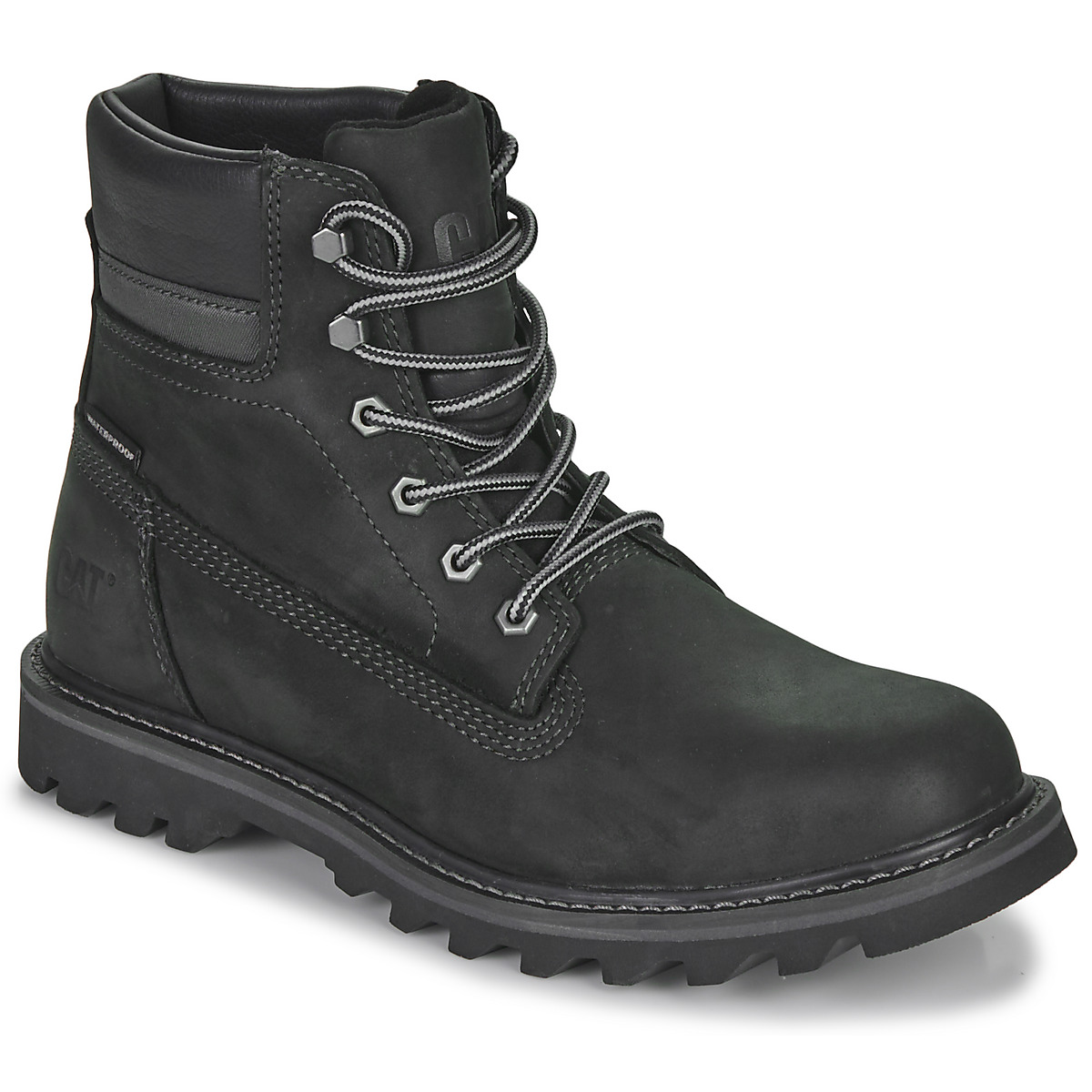 Caterpillar – DEPLETE WP LACE UP BOOT – Noir