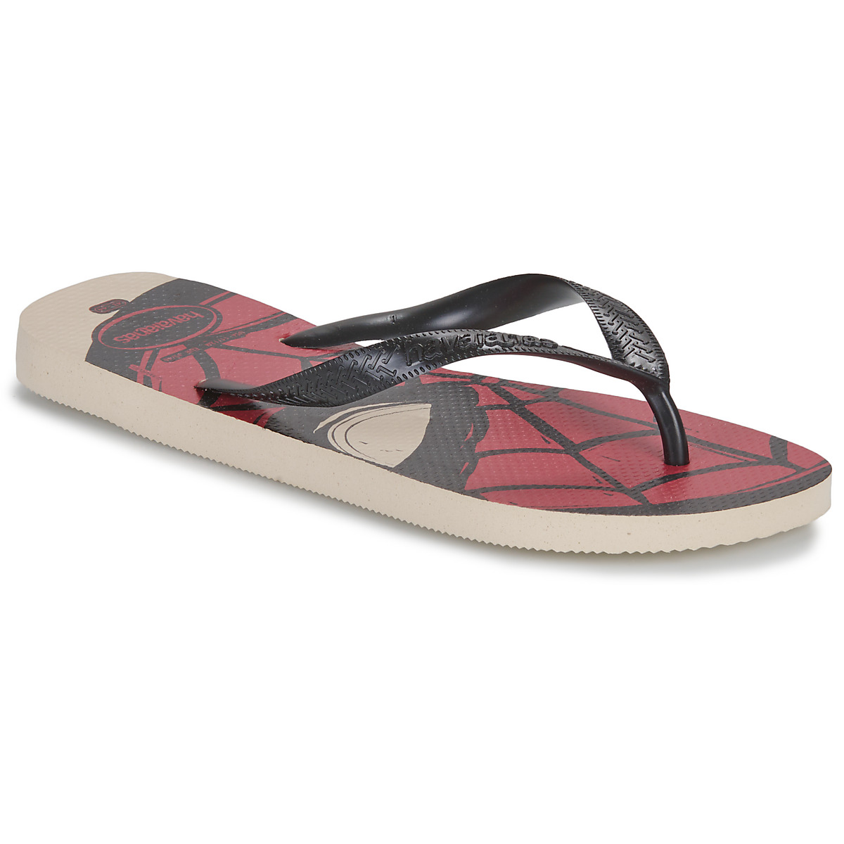 Havaianas – TOP MARVEL LOGOMANIA – Noir / Rouge