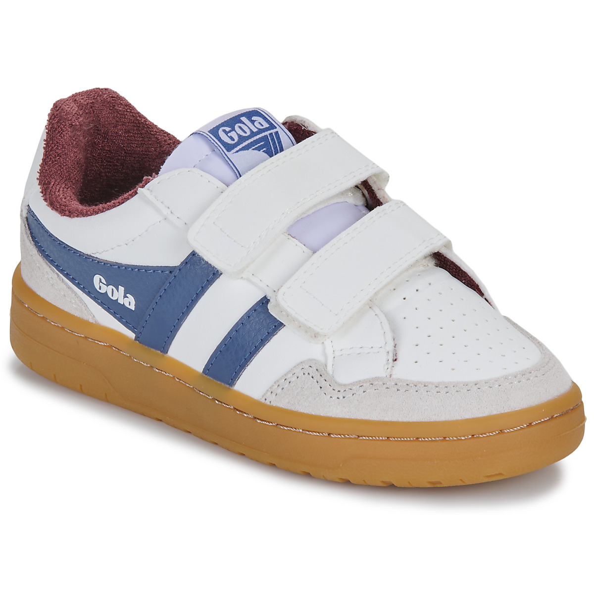 Gola – Eagle Strap – Blanc / Bleu / Bordeaux