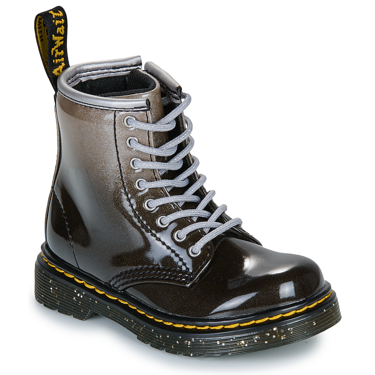 Dr. Martens – GLITTER – Noir / Argent