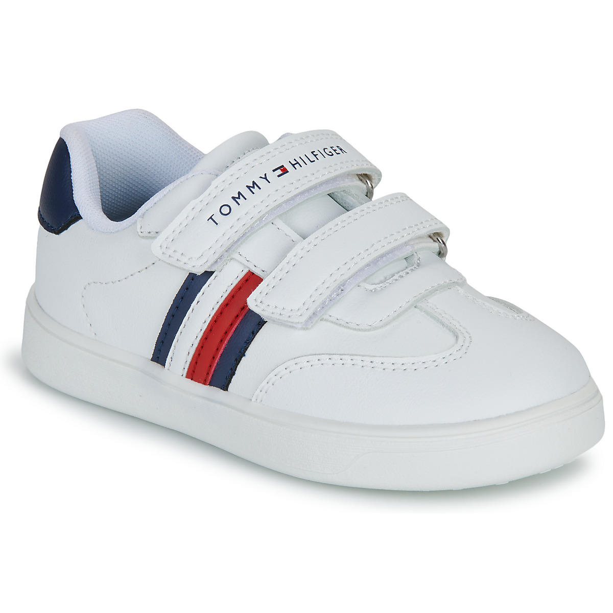 Tommy Hilfiger – LOGAN – Blanc / Rouge / Marine