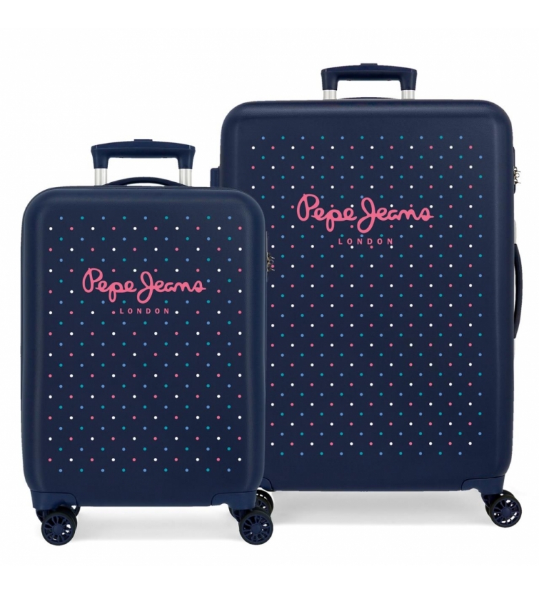 ENSEMBLE DE VALISES RIGIDES PEPE JEANS MOLLY -38X55X20CM/48X68X26CM 643605