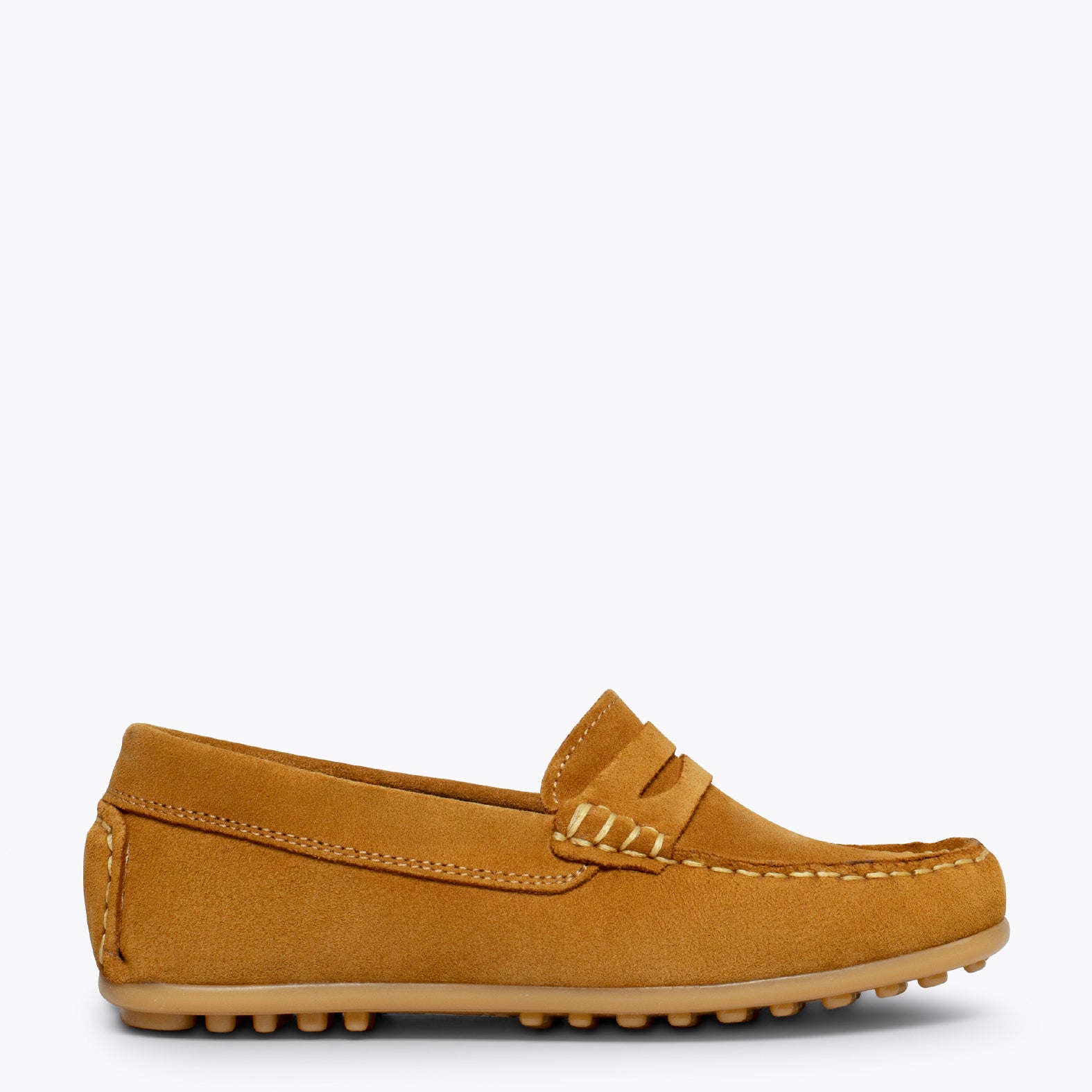 MOCCASÍN – Mocassins CAMEL pour enfants en cuir