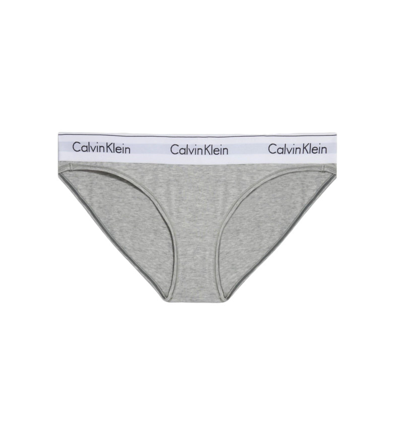 SLIP CLASSIQUE COTON MODERNE GRIS 1350126