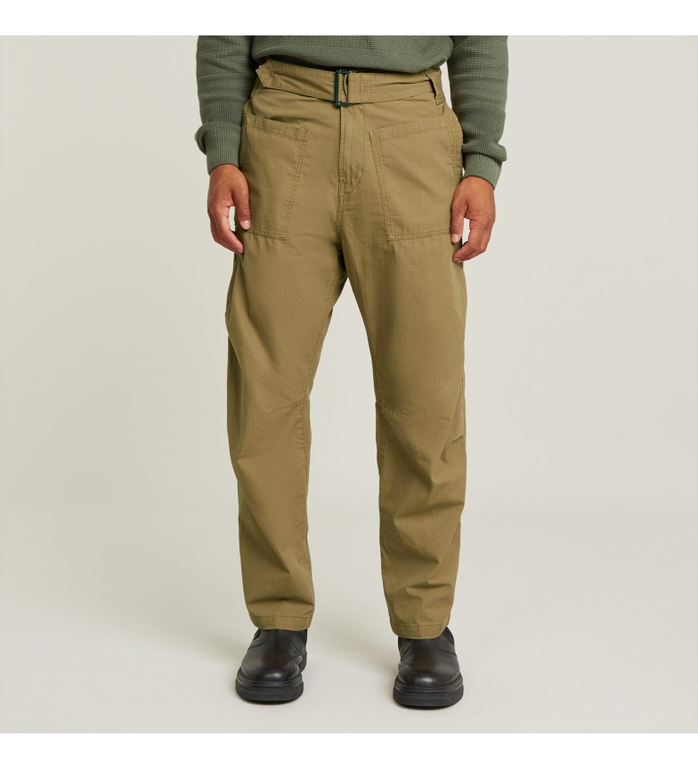 PANTALON DE FATIGUE À COUPE DÉCONTRACTÉE VERT 3156477