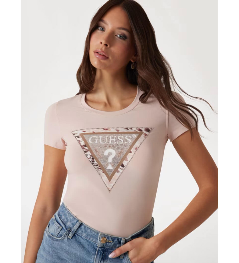 T-SHIRT TRIANGLE ROSE 3205027