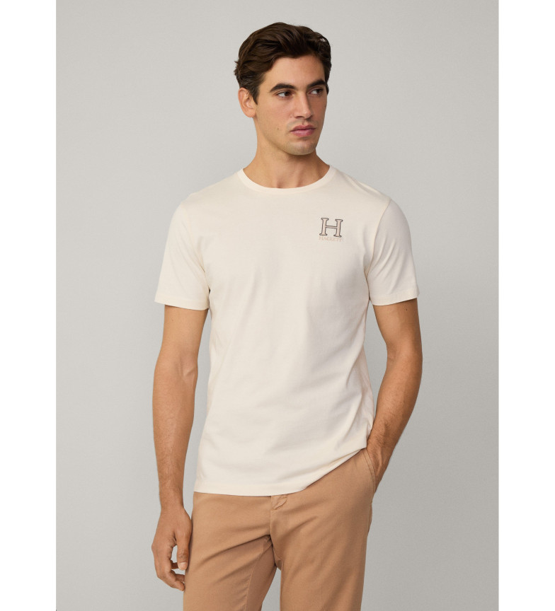 T-SHIRT H BLANC CASSÉ 3202277