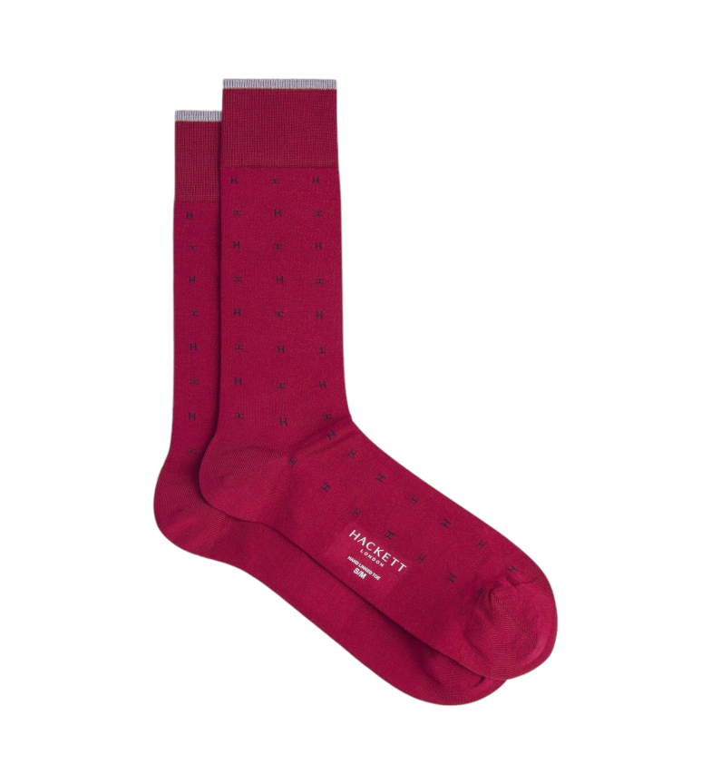 CHAUSSETTES IMPRESSION ROUGE 3186801