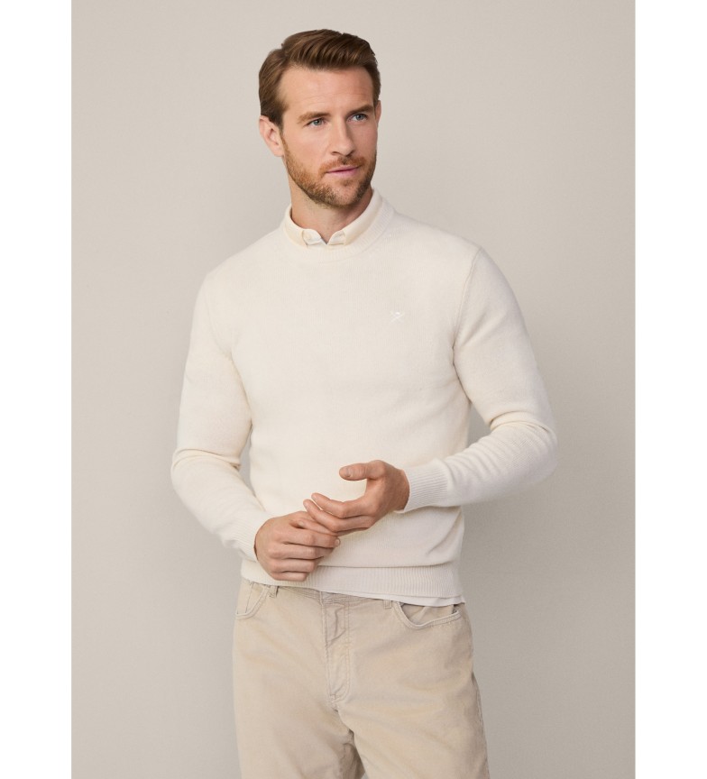 PULL UNI BLANC CASSÉ 3187545