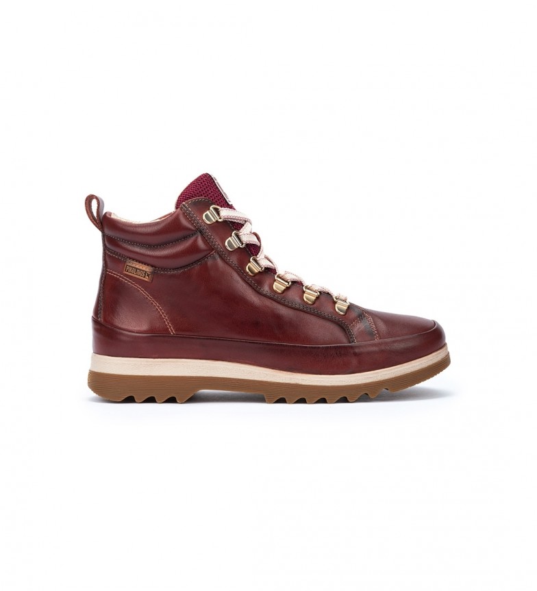 BOTTINES EN CUIR VIGO MARRON 3070145