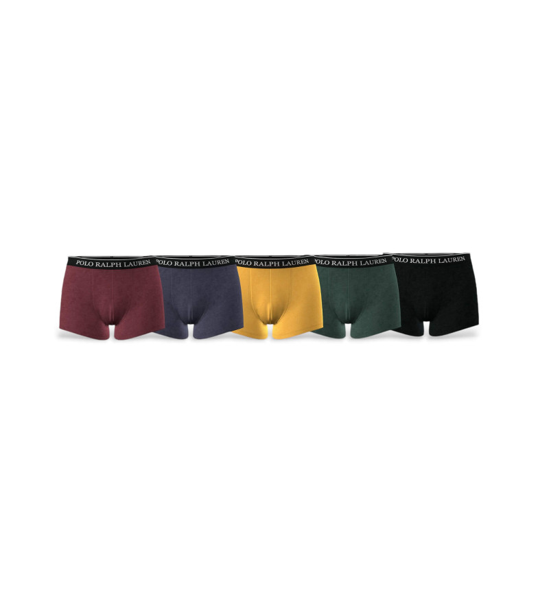 SET 5 BOXERS UNIS MULTICOLORE 3141241