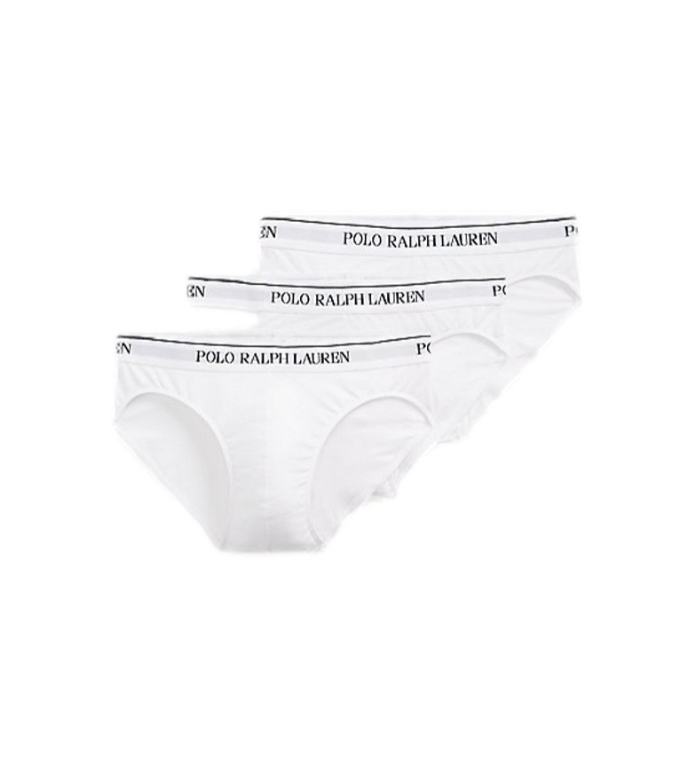 LOT DE 3 SLIPS BLANCS CLASSIC 3023854