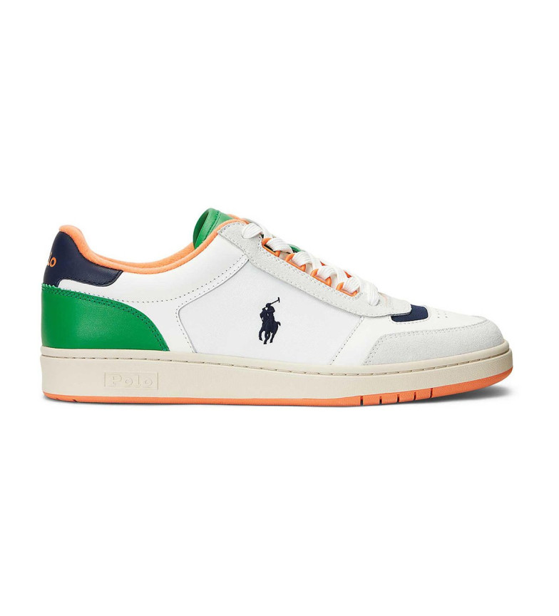 POLO COURT LEATHER SNEAKERS WHITE 3073682