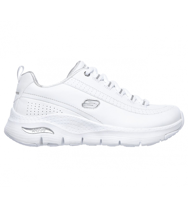 ARCH FIT CITI DRIVE CHAUSSURES EN CUIR BLANC 720206