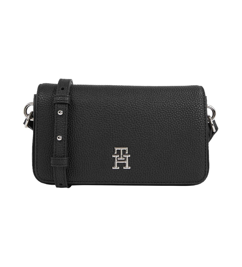 TH EMBLEM SAC À BANDOULIÈRE AVEC RABAT NOIR 3078746